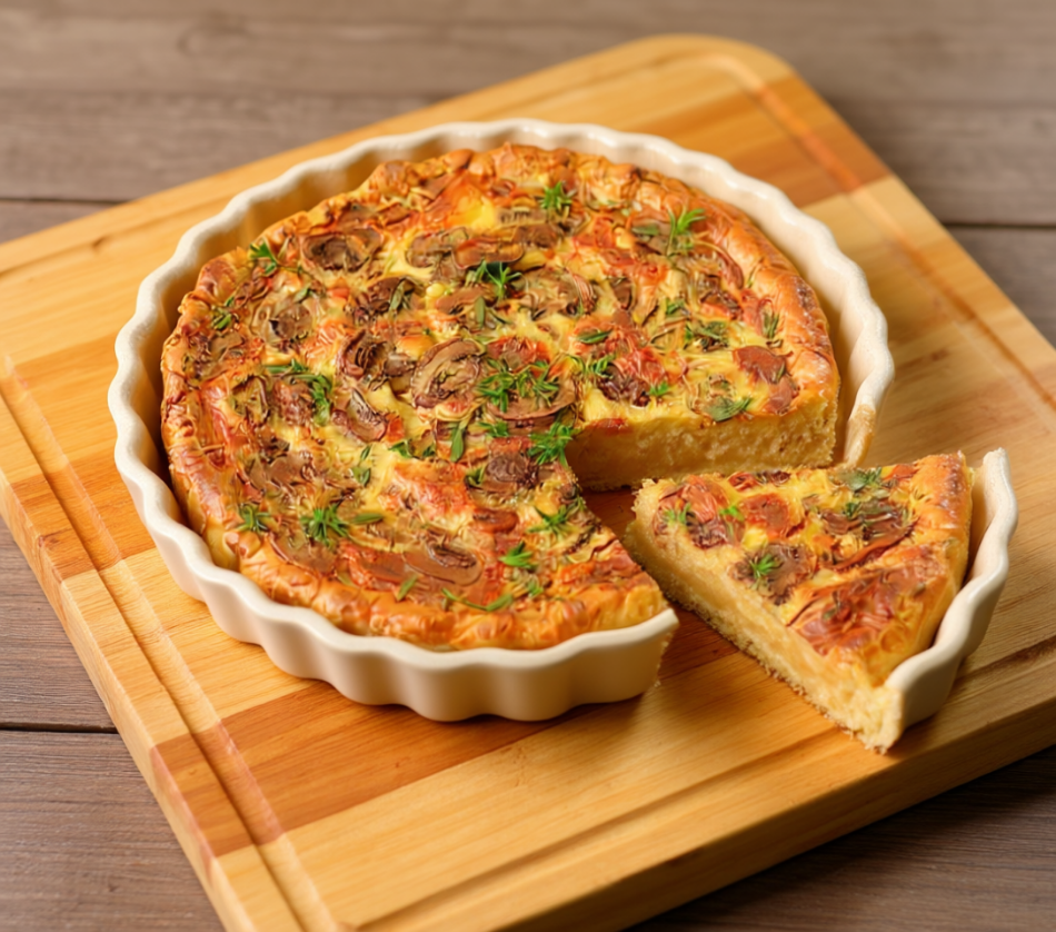 Mushroom pie: a journey through science, nutrition, and culinary tradition